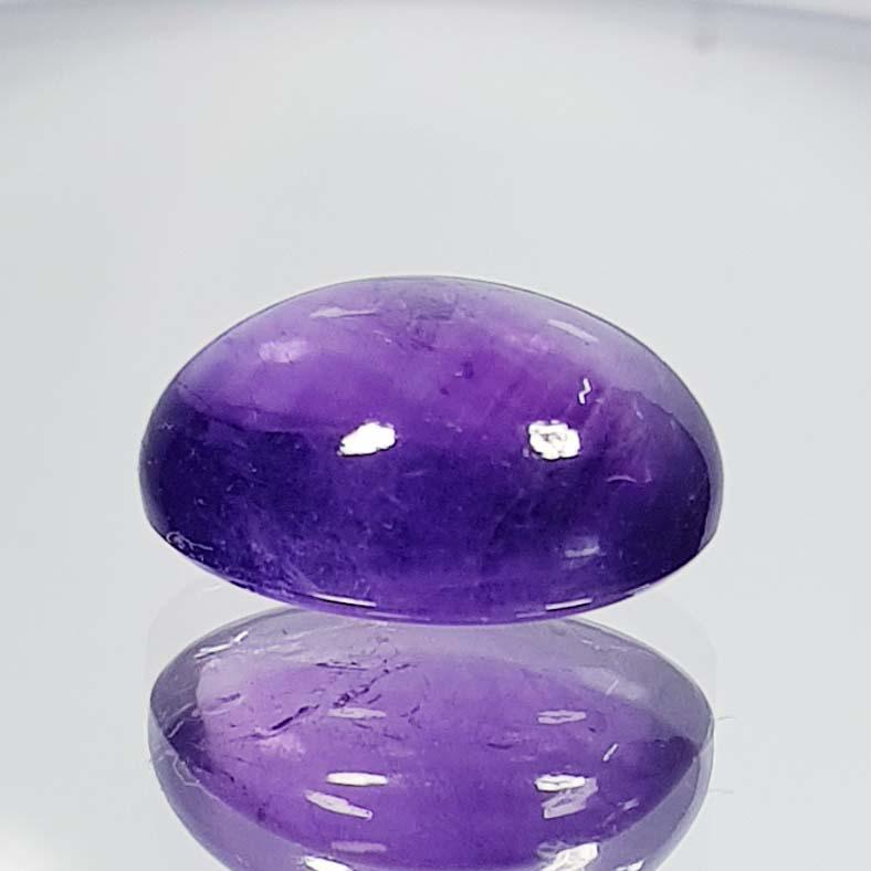 Natural Amethyst Oval Cabochon 13.55 Ct (1 of 5)