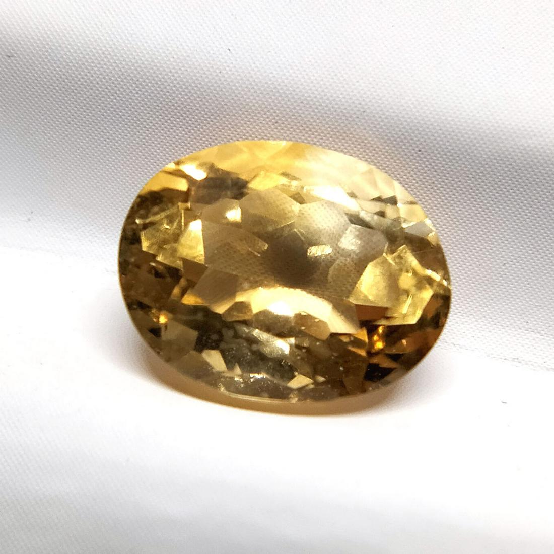 Natural Oval Cut 2.69 Carats Citrine Loose Gemstone (1 of 9)
