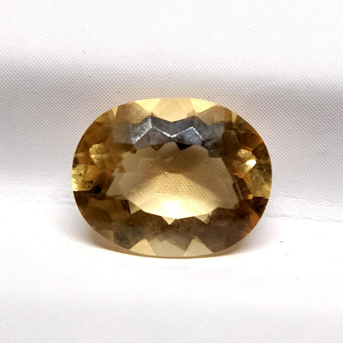 Natural Oval Cut 2.20 Carats Citrine Loose Gemstone (1 of 9)