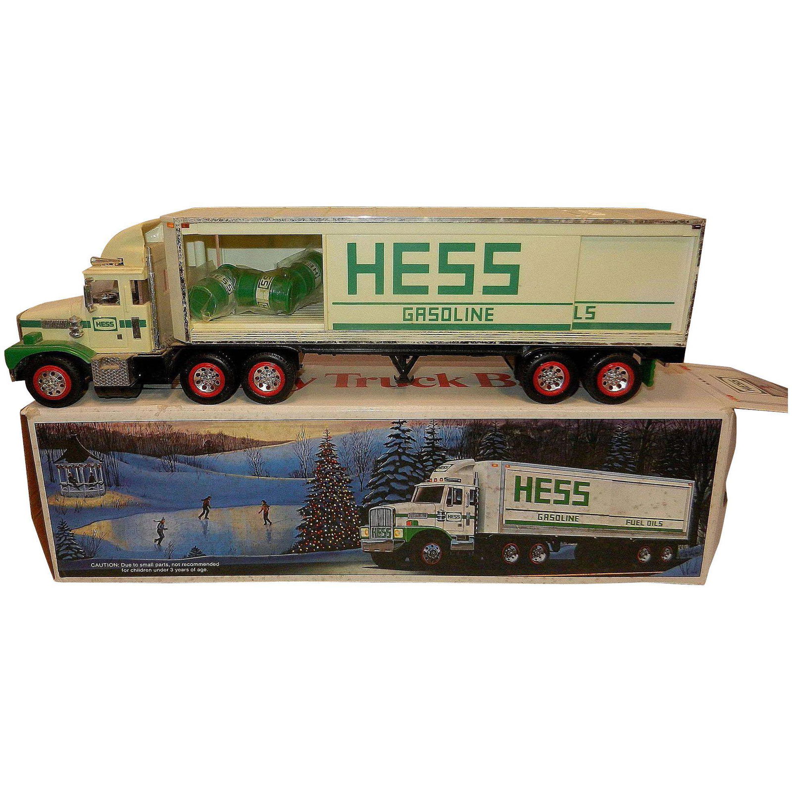 Vintage 1987 Hess 18 Wheeler Toy Fuel Oil Bank (1 of 7)