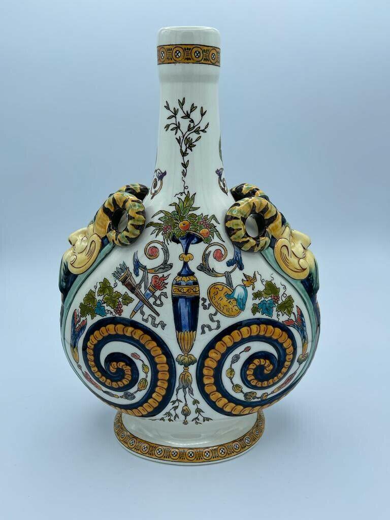 Gien France Wine Bottle- Amazing Condition: Gien France Wine Bottle- Amazing Condition. Reserve: $170.00 Shipping: Domestic: Flat-rate of $25.00 to anywhere within the contiguous U.S. International: Foreign shipping rates are determined by dest