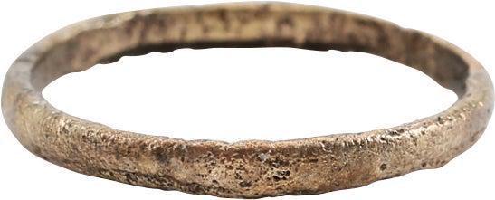VIKING WOMAN'S WEDDING RING, 866-1067 AD, SZ 6 (1 of 3)