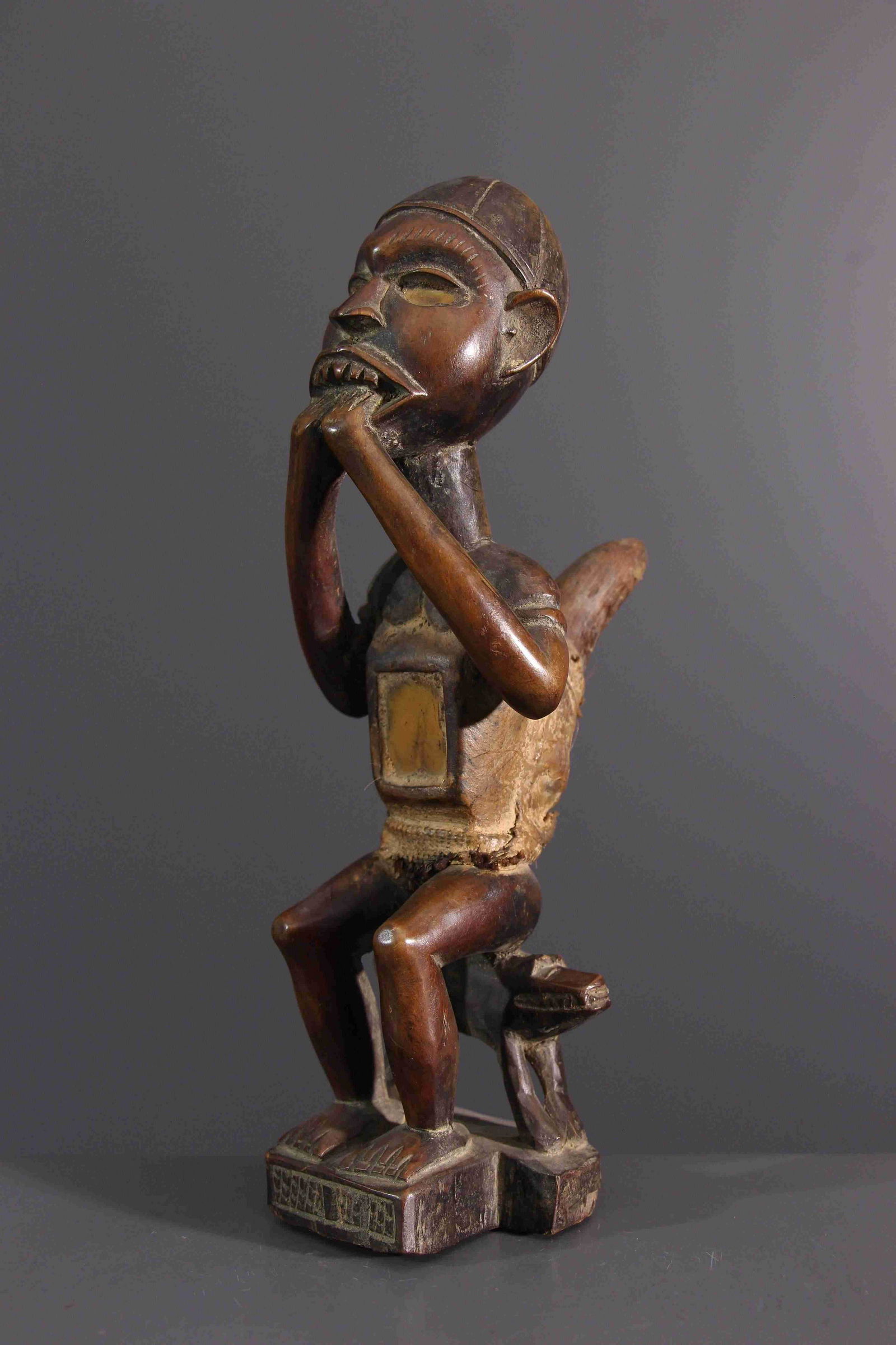 Kongo Nkishi figure - DRC Congo - African Art Tribal (1 of 11)