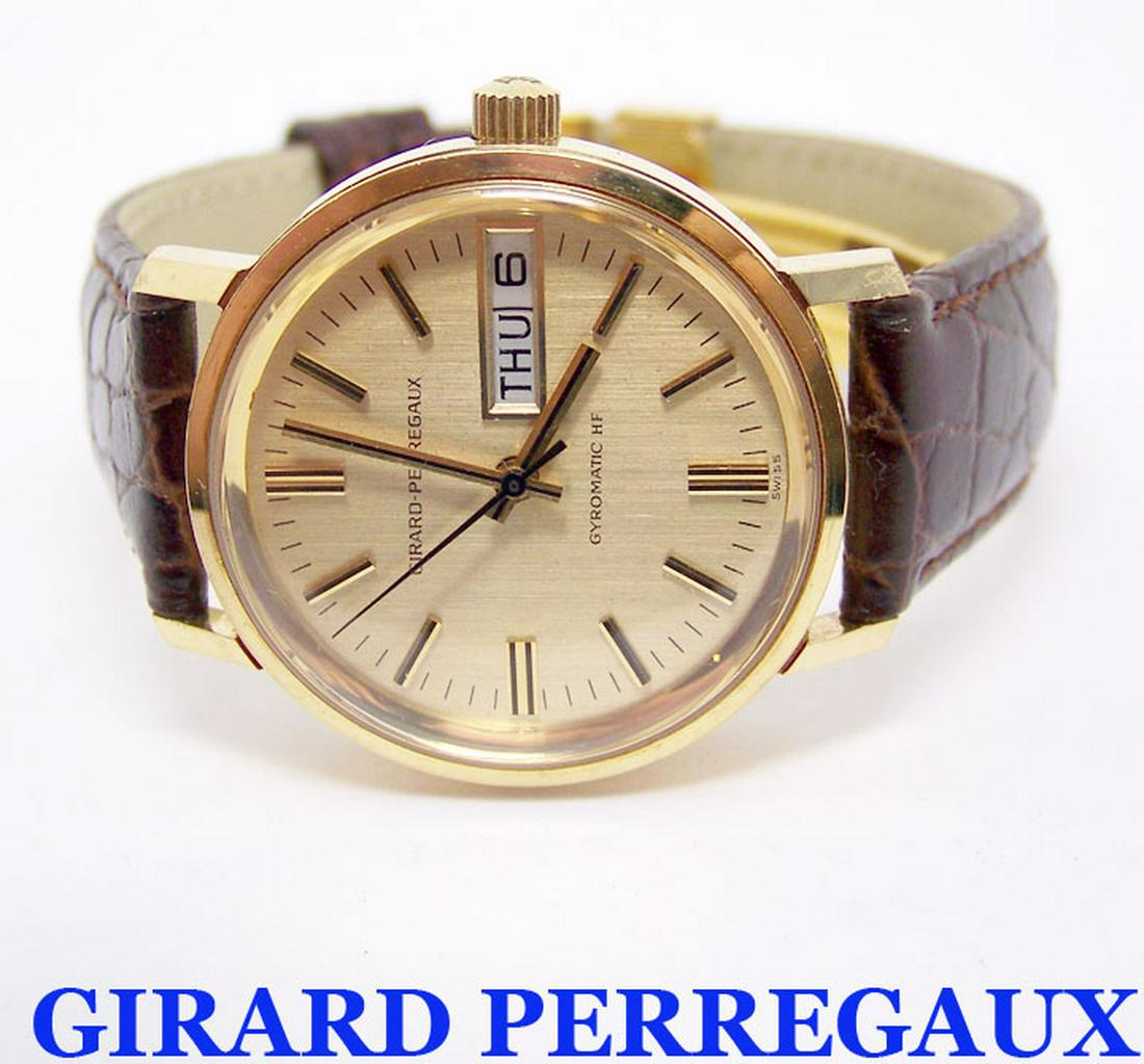 Solid 18K GIRARD PERREGAUX DAY DATE Mens Automatic (1 of 9)