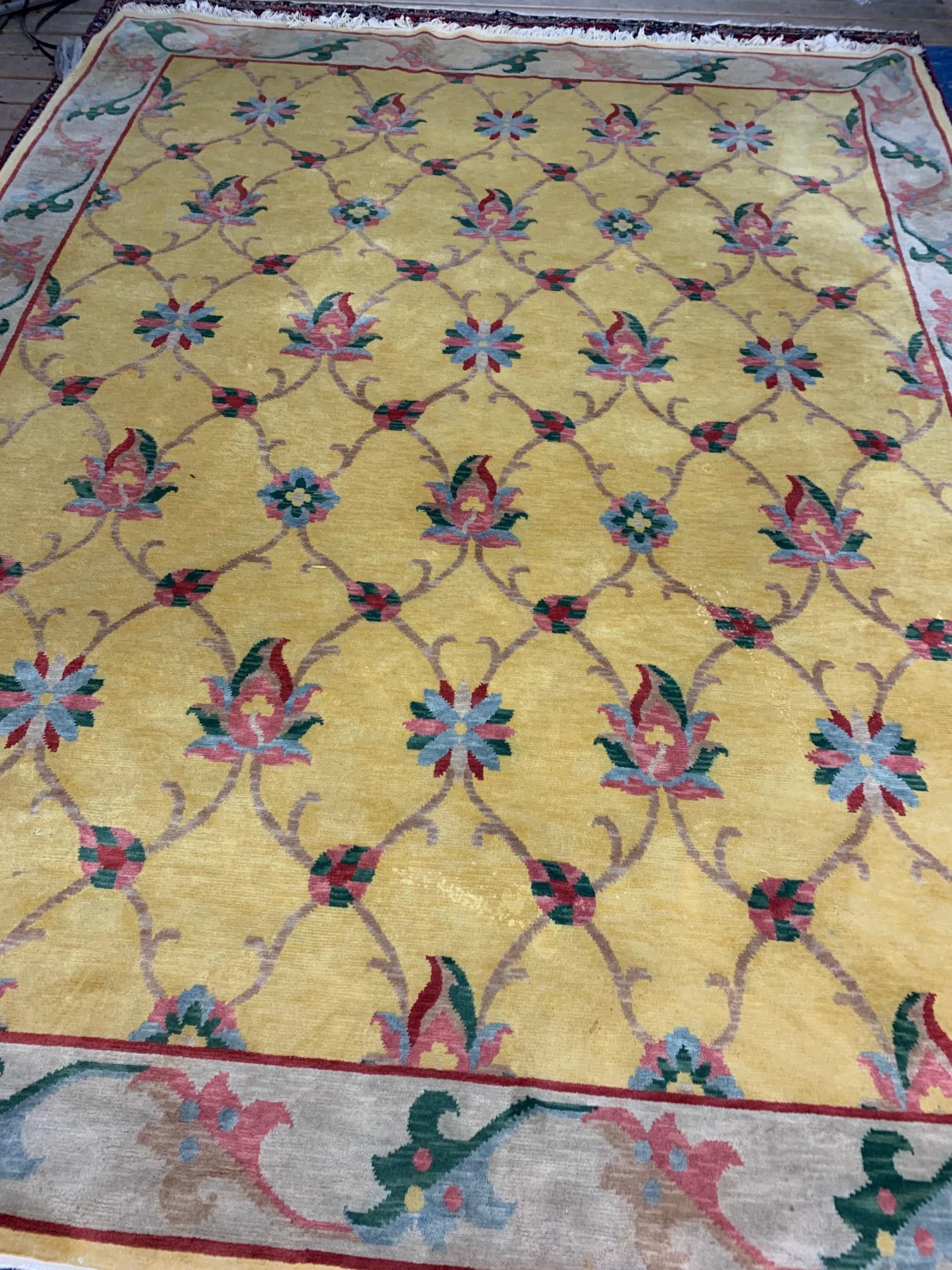 Hand Knotted Tebetian Rug 9x12 ft. #13 (1 of 9)