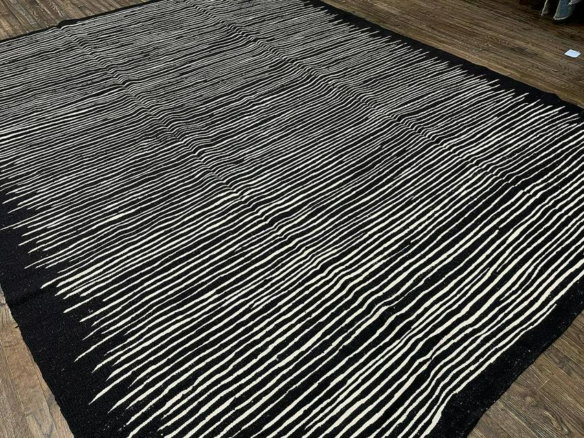 MODERN ART FLATWEAVE Circa MODERN Hand-Woven with (1 of 5)
