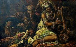Oil painting Solomon Alexander Arkadievich Litvinov (1 of 13)