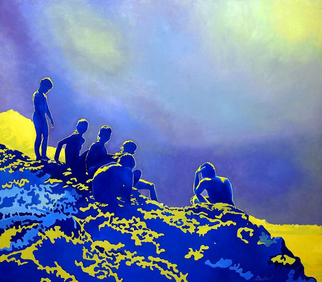 Oil painting Six of Varvarov Anatoly Viktorovich (1 of 5)