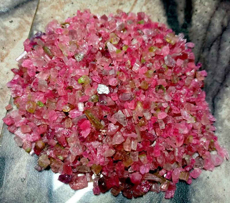 120 Grams Top quality Hot Pink Tourmaline Rough (1 of 3)