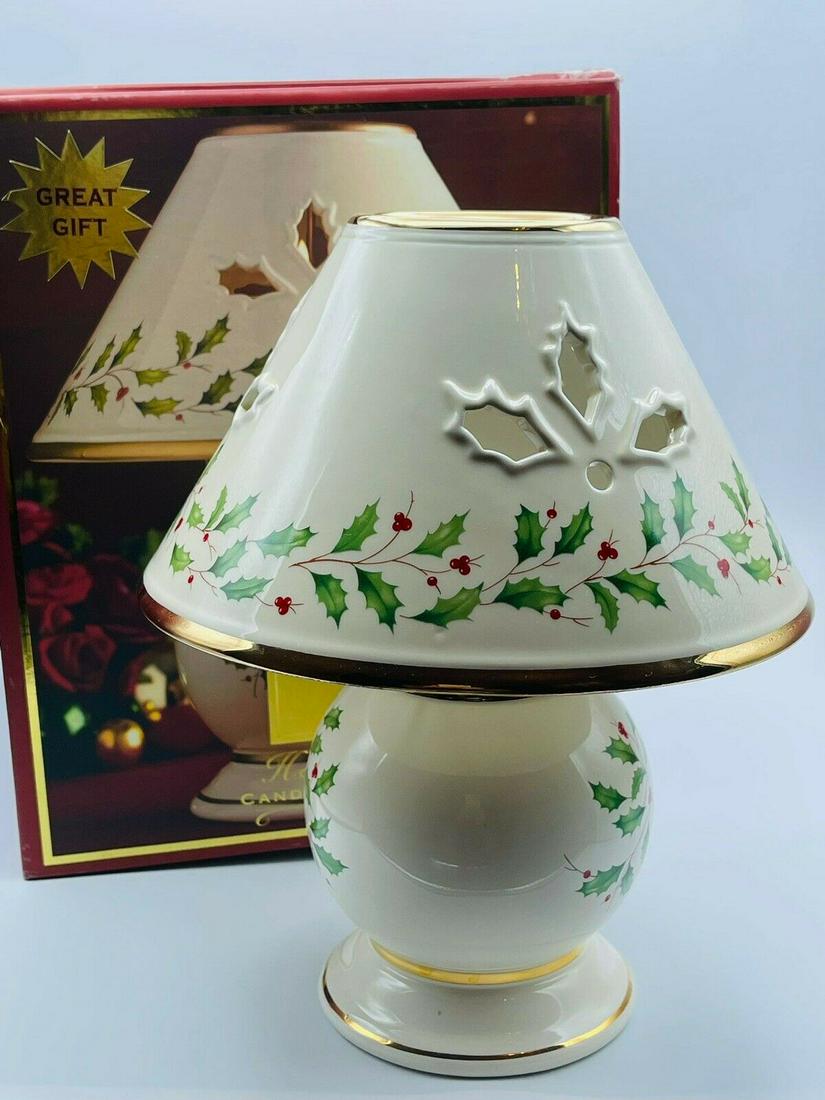 Lenox Holiday Candle Lamp BNIB (1 of 12)