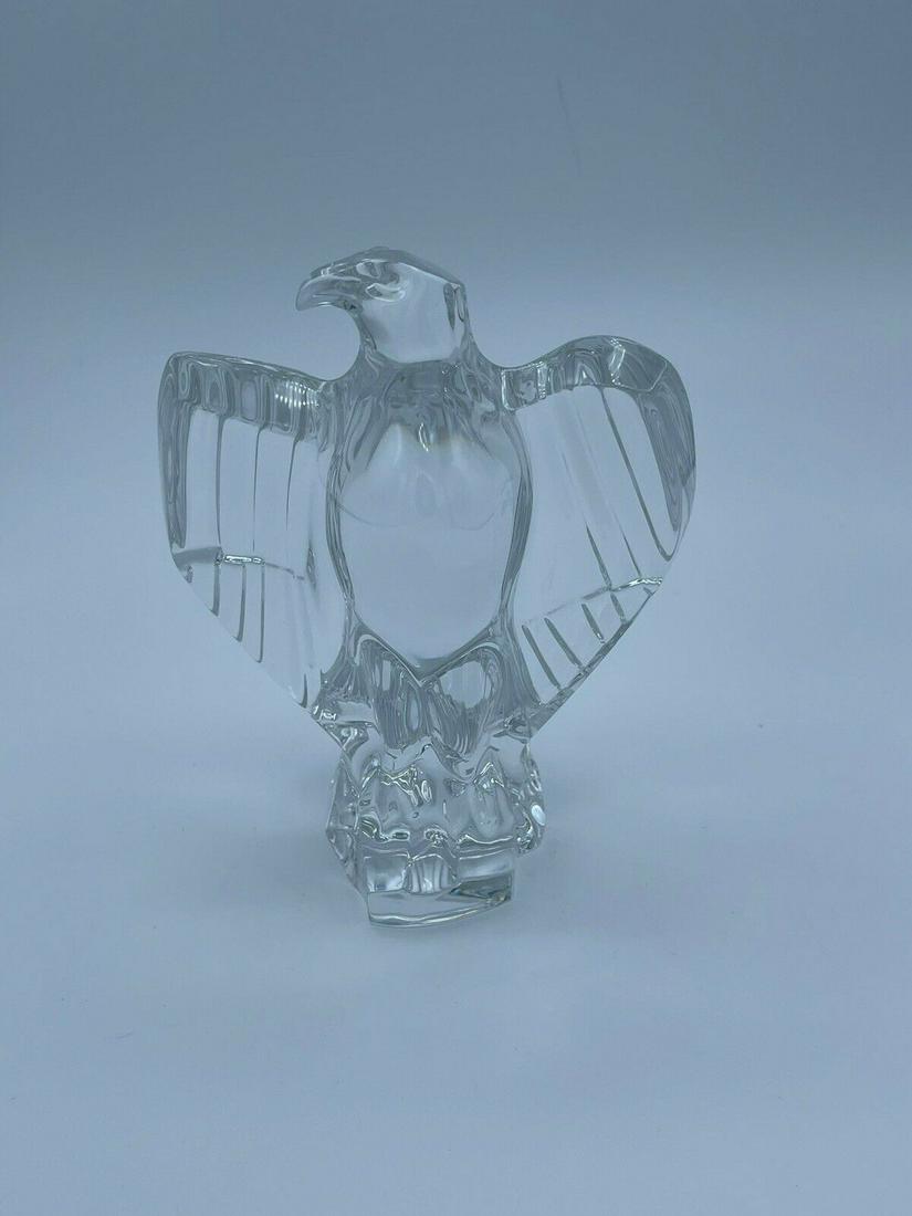 Baccarat Crystal Standing Eagle Statue (1 of 12)