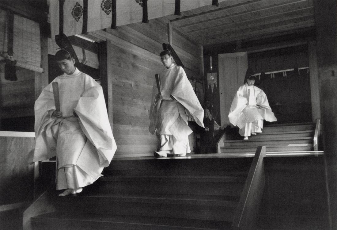 WERNER BISCHOF - Shinto Priests, Tokyo, Japan, 1951 (1 of 1)