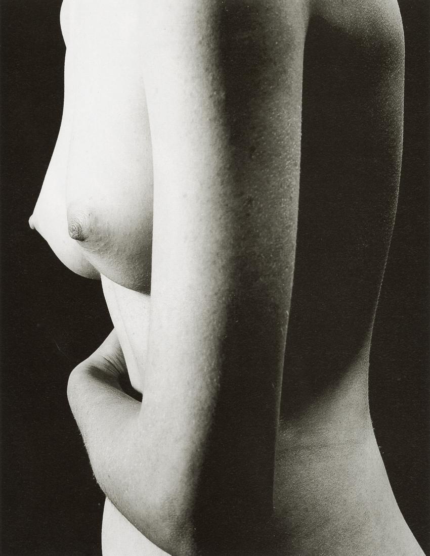 ERWIN BLUMENFELD - New York, 1955: Artist: Erwin Blumenfeld Title: New York, 1955 Medium: Photo Litho, 1999, Hong Kong Dimensions: 6.05x7.8" Description: Heat Wax Mounted on 8.5x11" Conservation Board Artist Bio: Erwin Blumenfeld was a