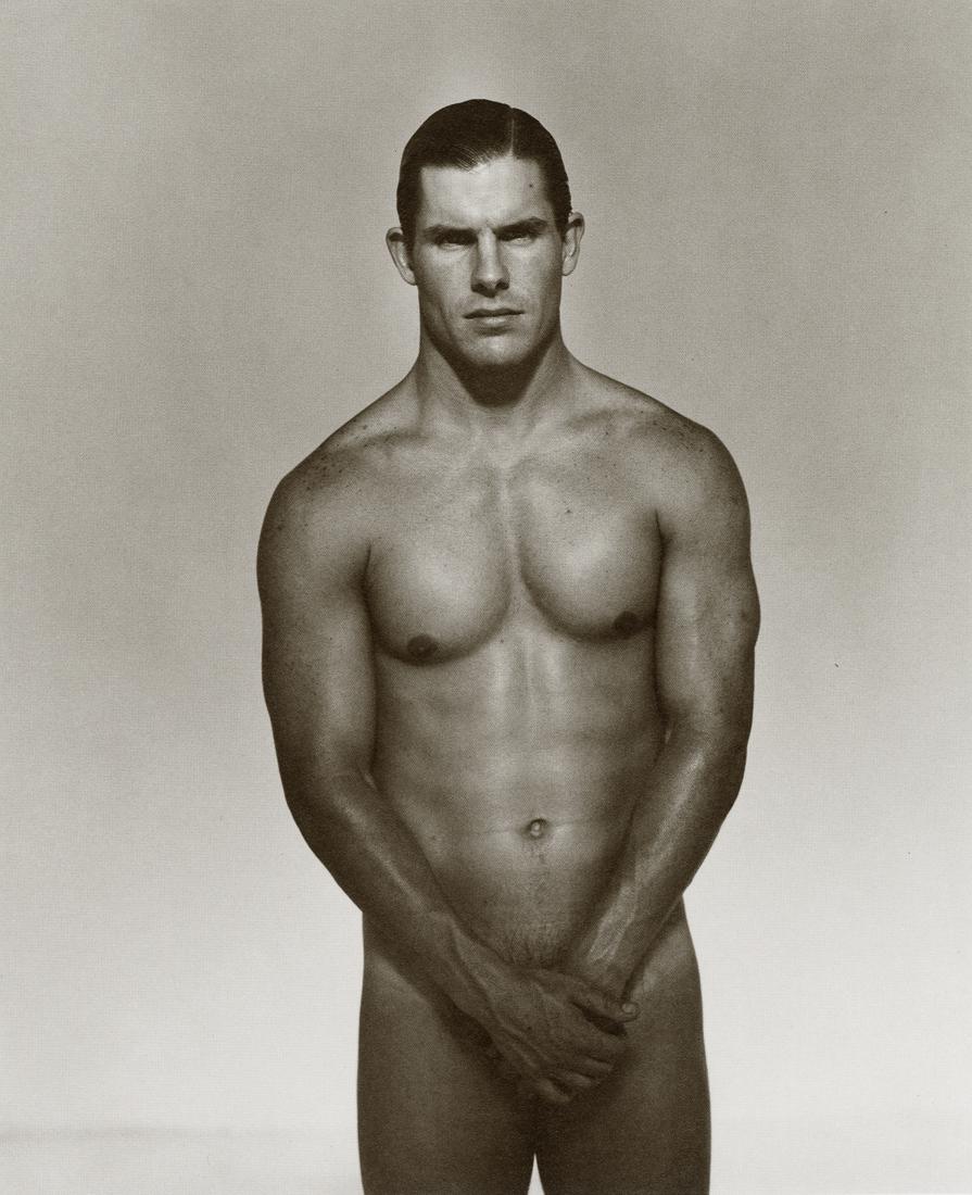 HERB RITTS - Rich, Hollywood, 1989: Artist: Herb Ritts Title: Rich, Hollywood, 1989 Medium: Photo Litho, 1989, Hong Kong Dimensions: 6.3x7.75" Description: Heat Wax Mounted on 8.5x11" Conservation Board Artist Bio: Herb Ritts (1952-2002