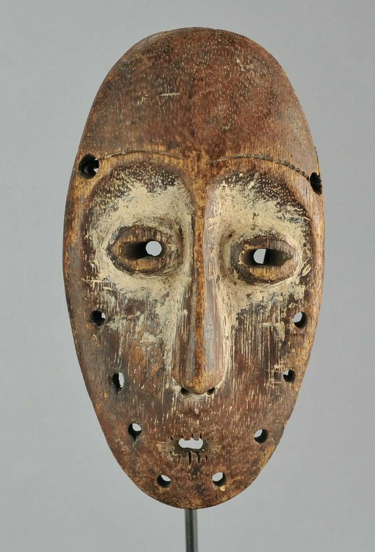 Cute LEGA lukwakongo Wood Mask cult of the Bwami Congo (1 of 12)