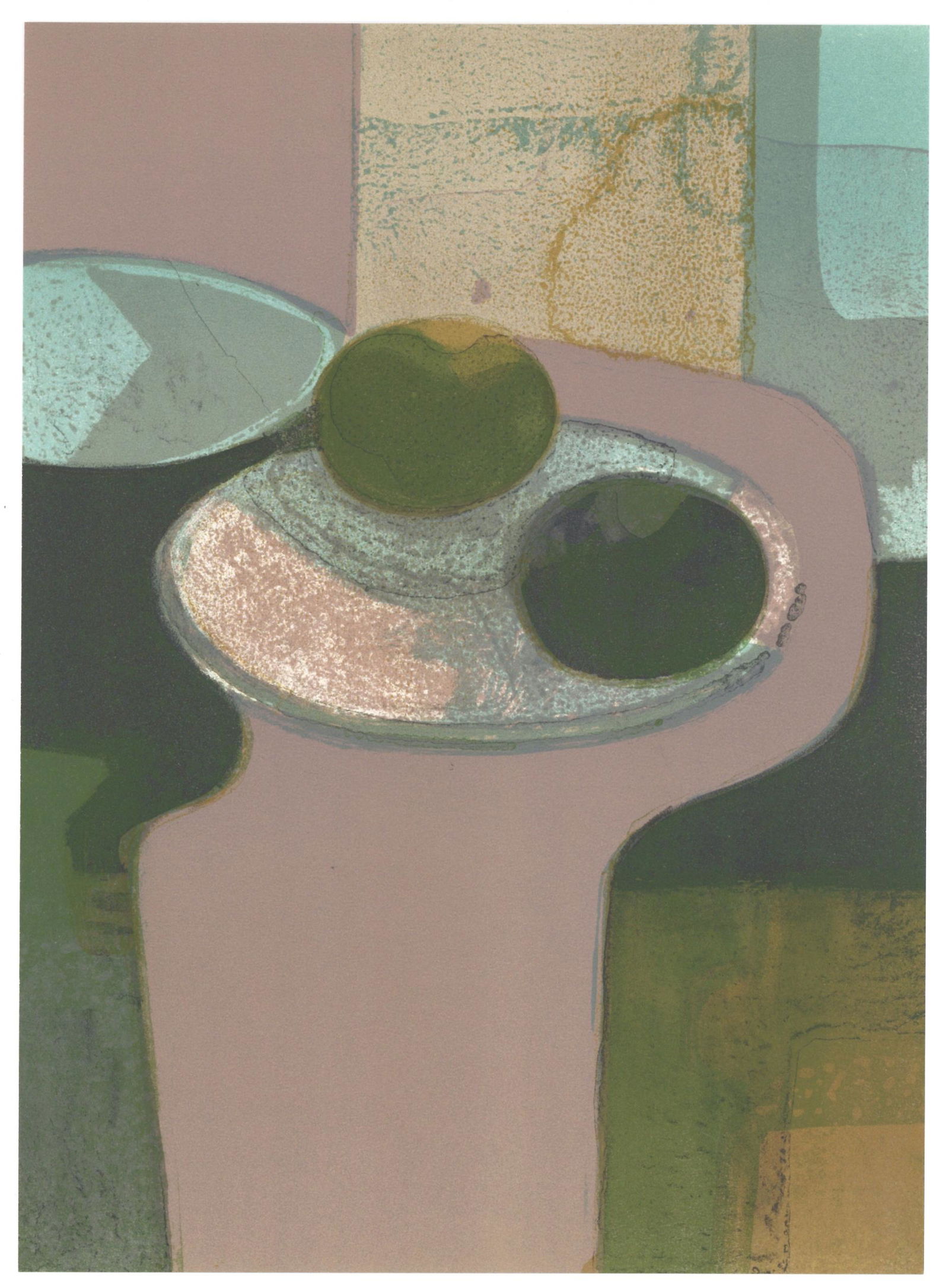 Andre Minaux "Nature morte aux fruits" original (1 of 1)