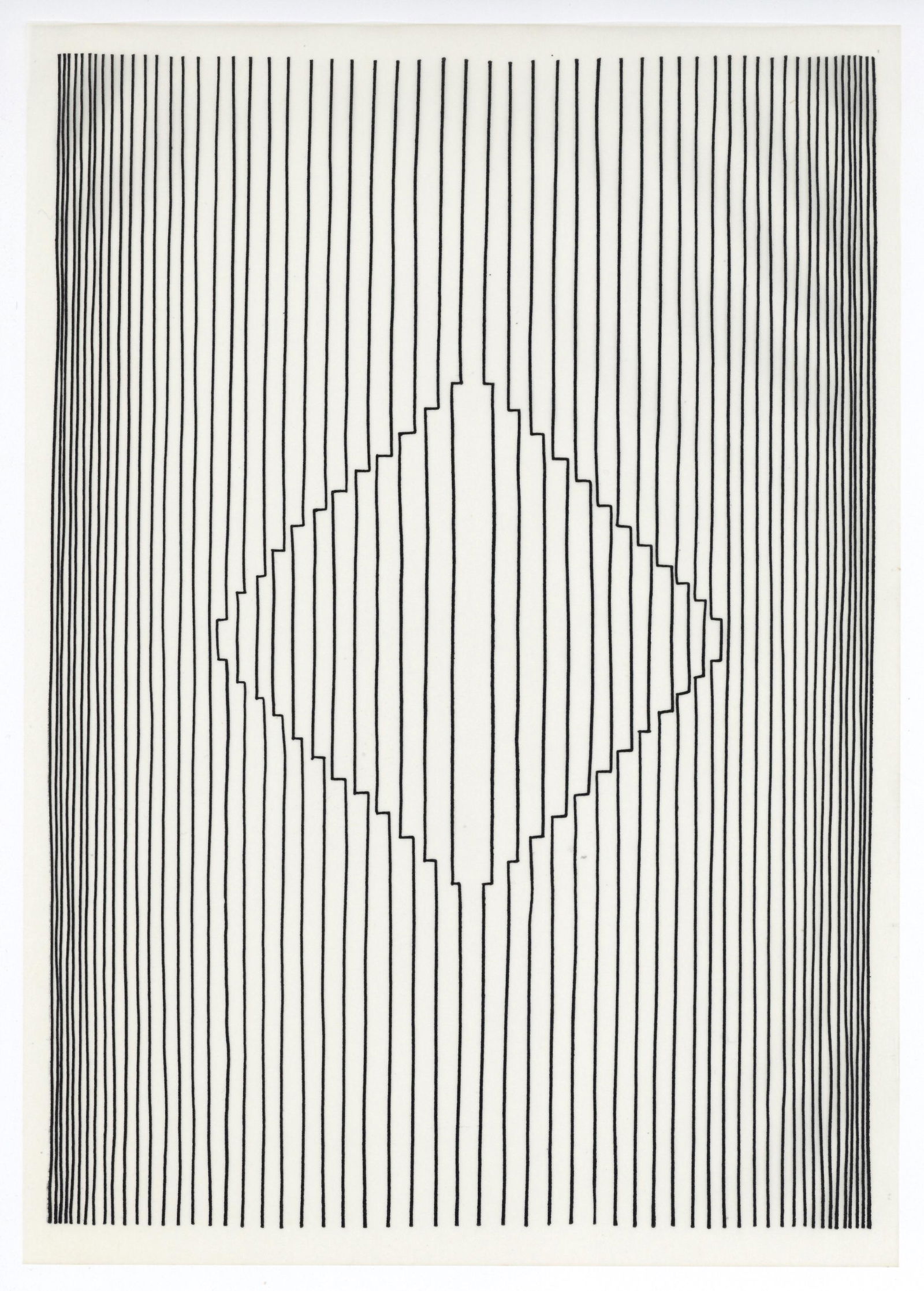 Victor Vasarely screenprint, 1963 (1 of 1)