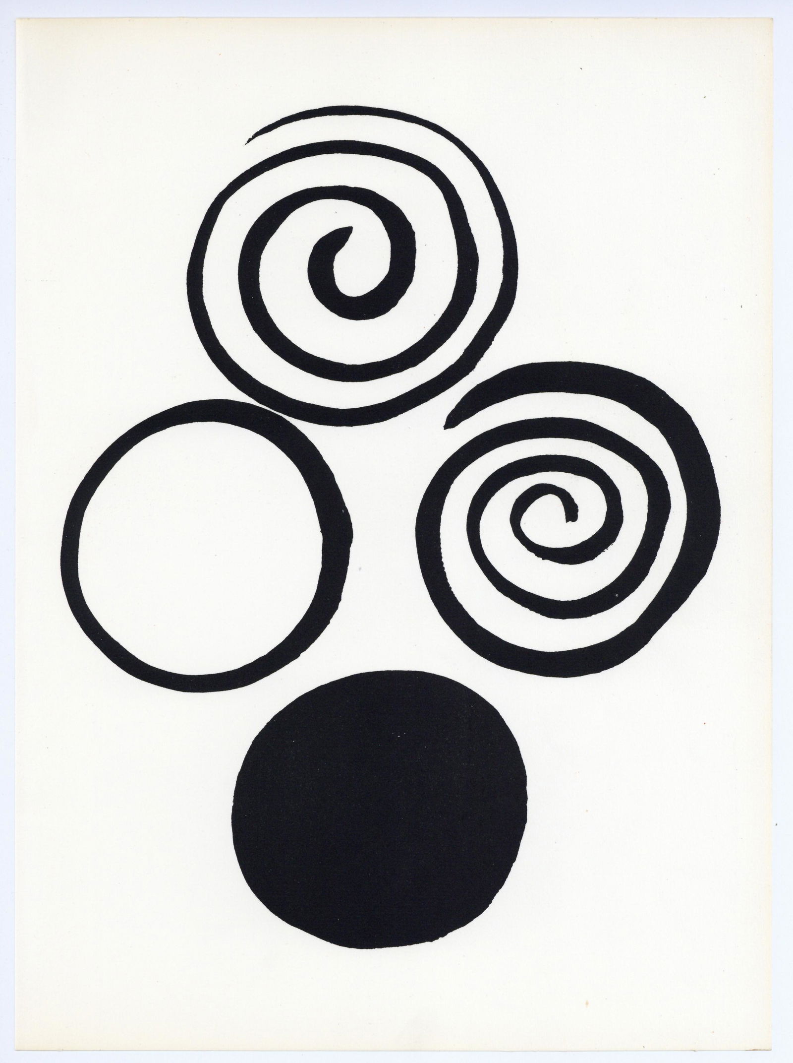 Alexander Calder lithograph, 1965 (1 of 1)