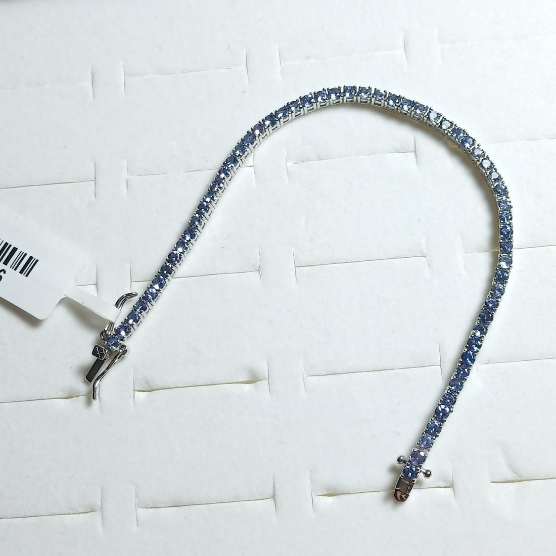 BEAUTIFUL! GEMSTONES BRACELET 925 STERLING SILVER WITH (1 of 4)