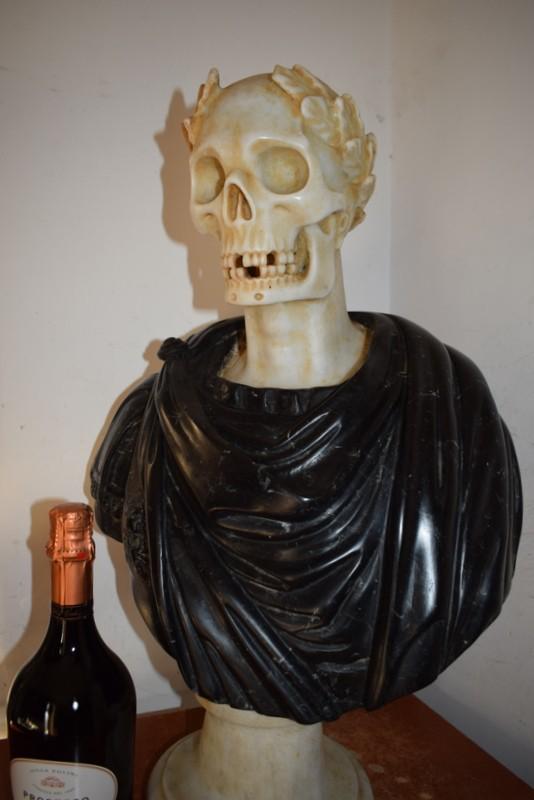 Bust, Portrait of Vanitas, marble, 19th (1 of 13)