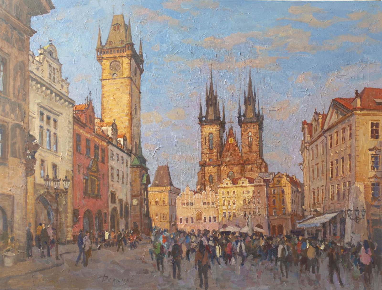Demenko Anatoly - Old town square. Prague (1 of 1)