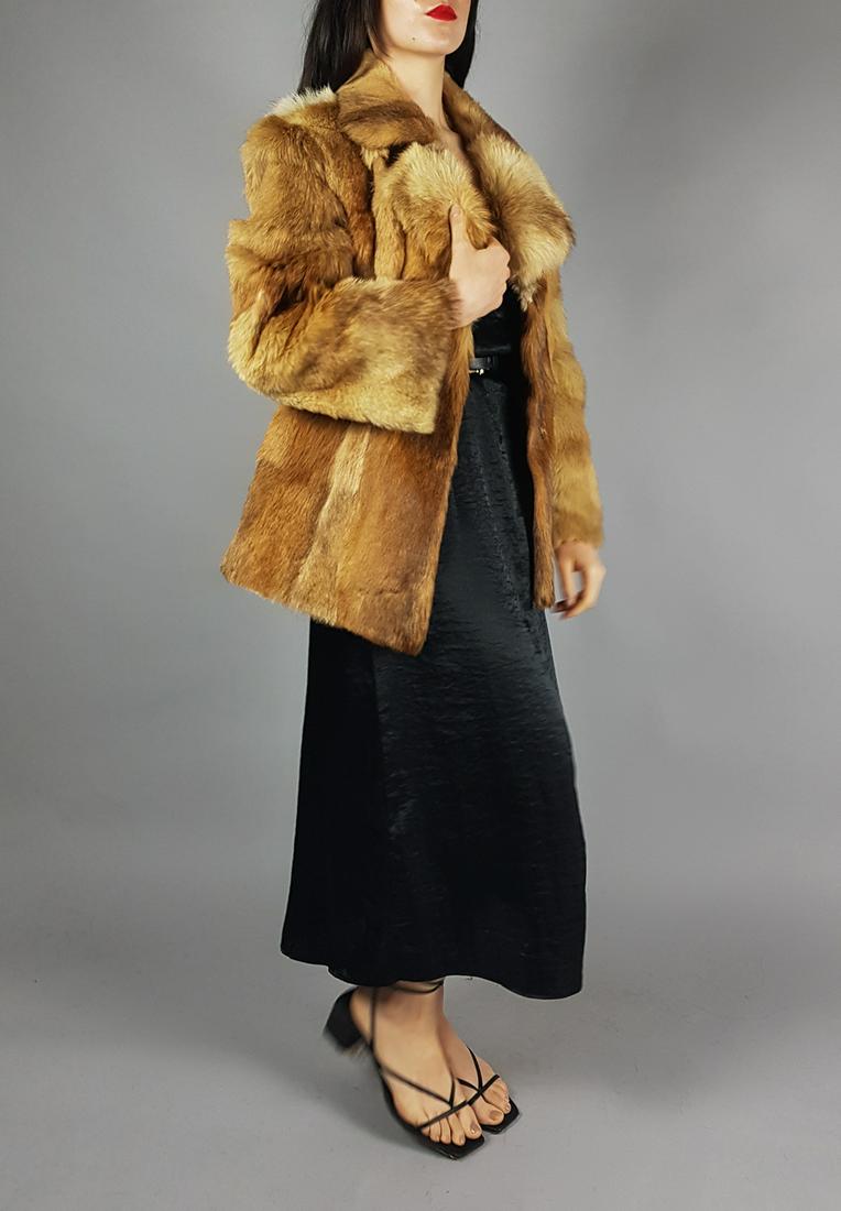 RED FOX FUR JACKET - US 8 - EU S (1 of 9)