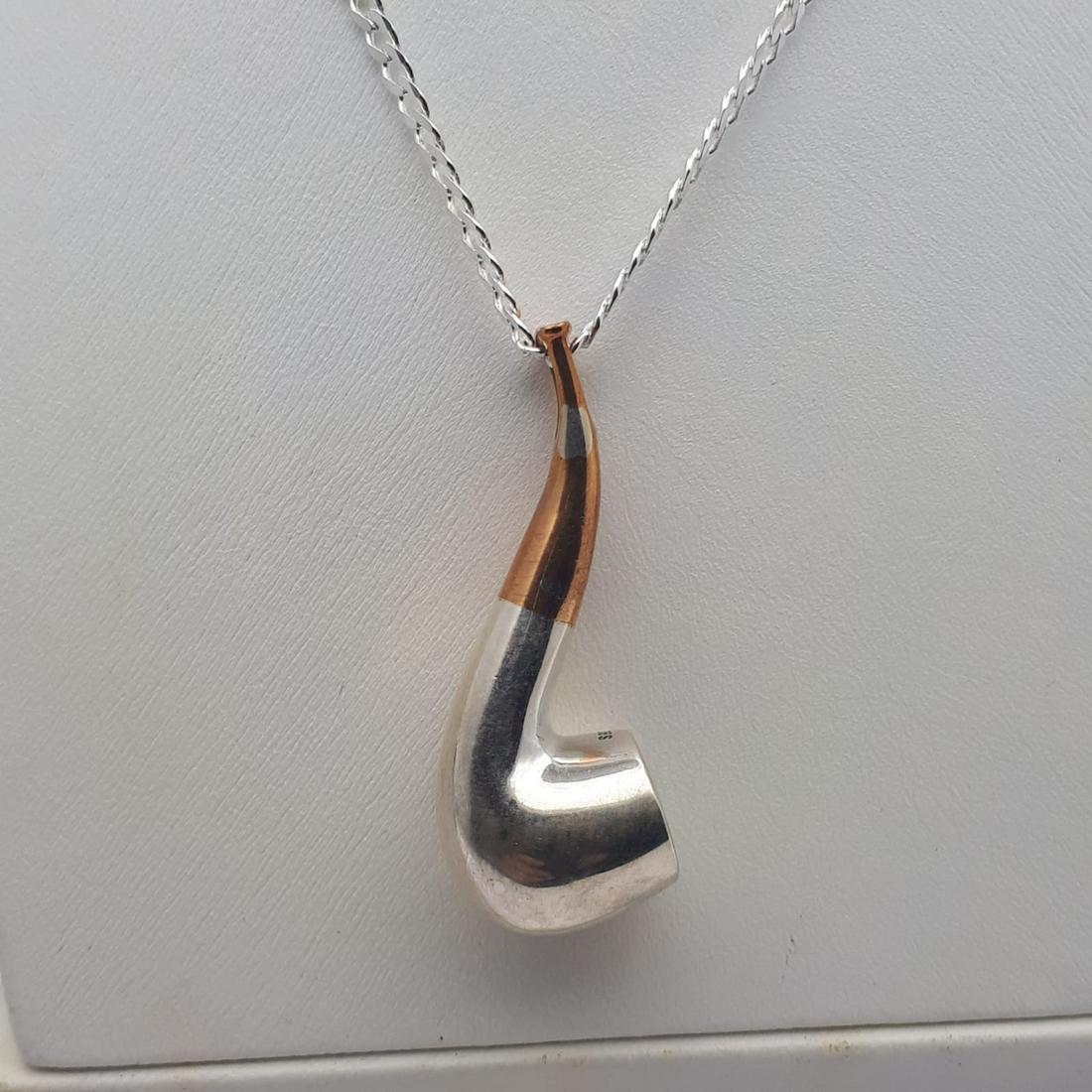 925 Sterling Silver - Necklace & Pendant Set (1 of 6)