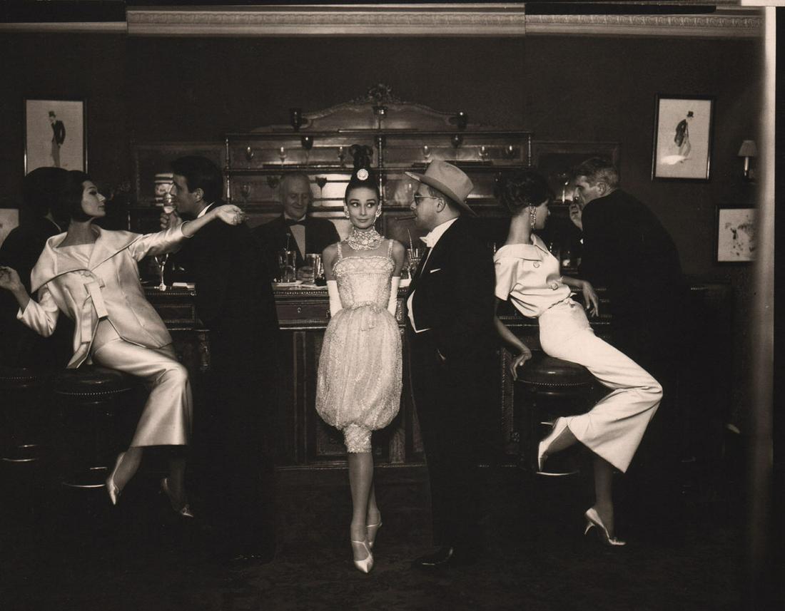 RICHARD AVEDON - Audrey Hepburn & Art Buchwald (1 of 1)