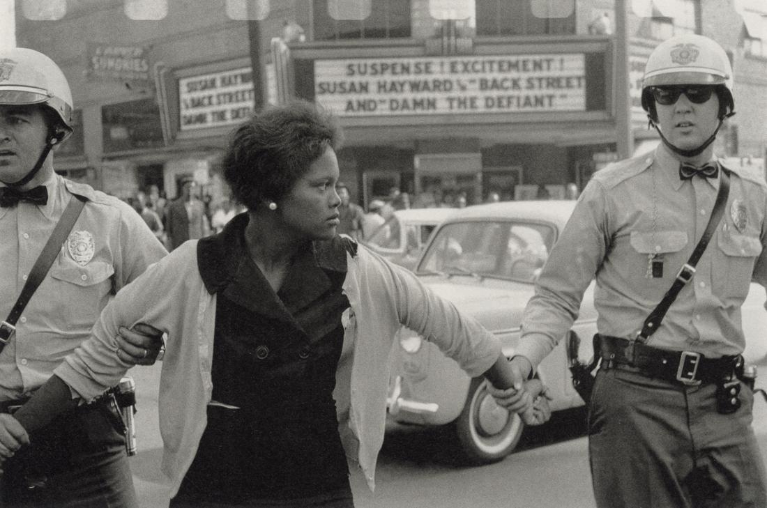 BRUCE DAVIDSON - Birmingham, Alabama, 1963: Artist: Davidson, Bruce Title: Birmingham, Alabama, 1963 Medium: Photo Litho, 2016, Spain Dimensions: 8.6x5.7" Description: Heat Wax Mounted on 8.5x11" Conservation Board Artist Bio: Bruce Davidson is