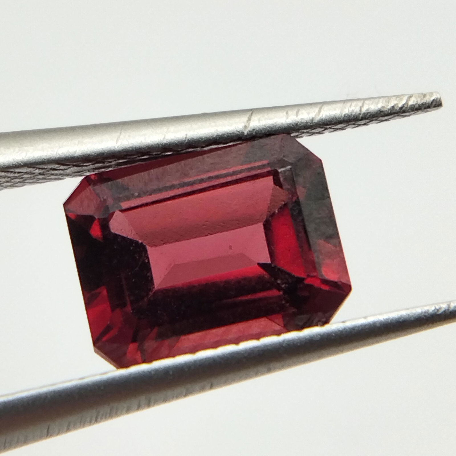 Natural Emerald Cut 1.56 Carats Garnet Loose Gemstone (1 of 8)