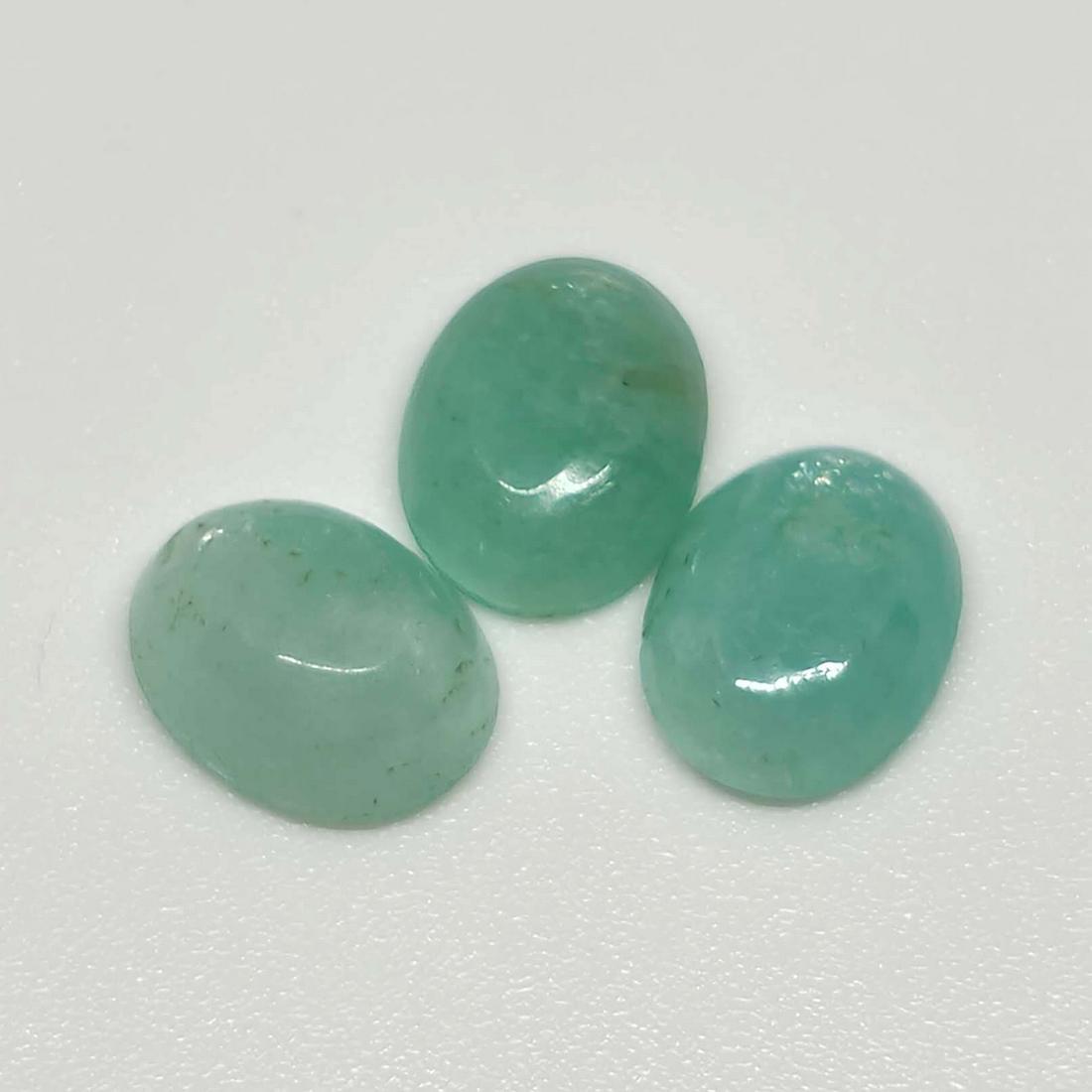 4.75 ct Natural Green Amazonite Cabochon Lot: No Reserve! Title: 4.75 ct Natural Green Amazonite Cabochon Lot Description: Gemstones: Amazonite Carat Weights: 4.75 ct Size/Dimensions: 9 X 7 mm Materials & Techniques: Amazonite Weight Unit: Ct Qua