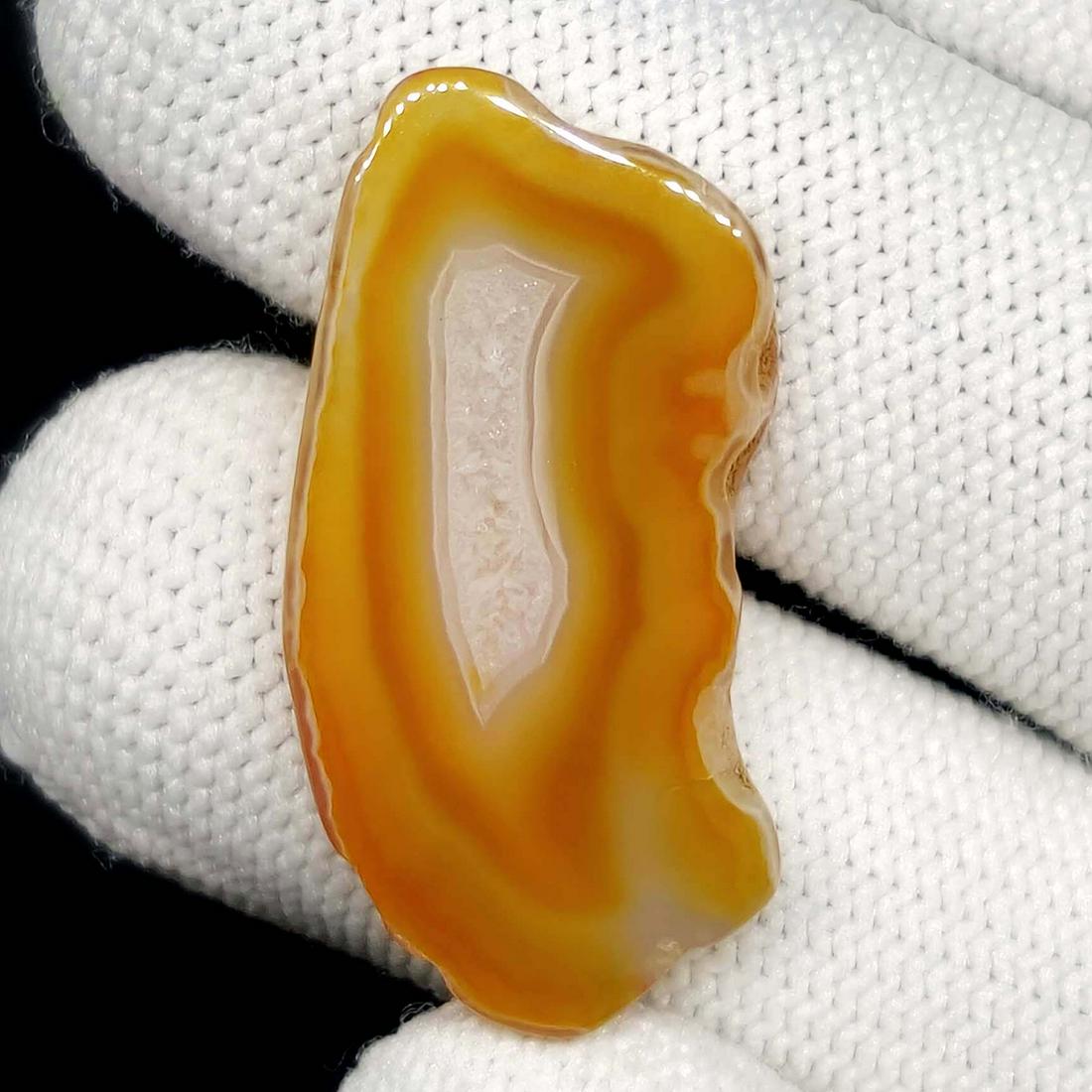 25.50 ct Beautiful Natural Onyx Slice (1 of 1)