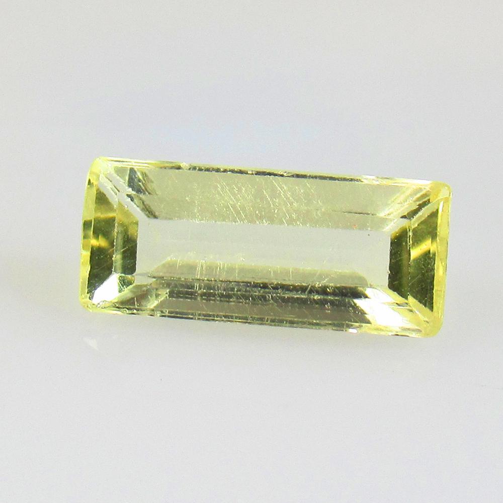 3.40 Ct Natural Lemon Quartz Octagon Cut: No Reserve! Title: 3.40 Ct Natural Lemon Quartz Octagon Cut Stone Clarity: VVS Gemstones: Natural Lemon Quartz Carat Weights: 3.4 Size/Dimensions: 14.70 x 6.30 x 4.70 mm Additional Information: Good L