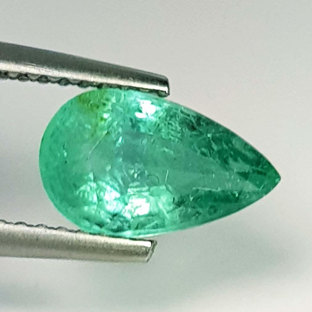 Natural Emerald Pear Cut 1.75 ct (1 of 5)