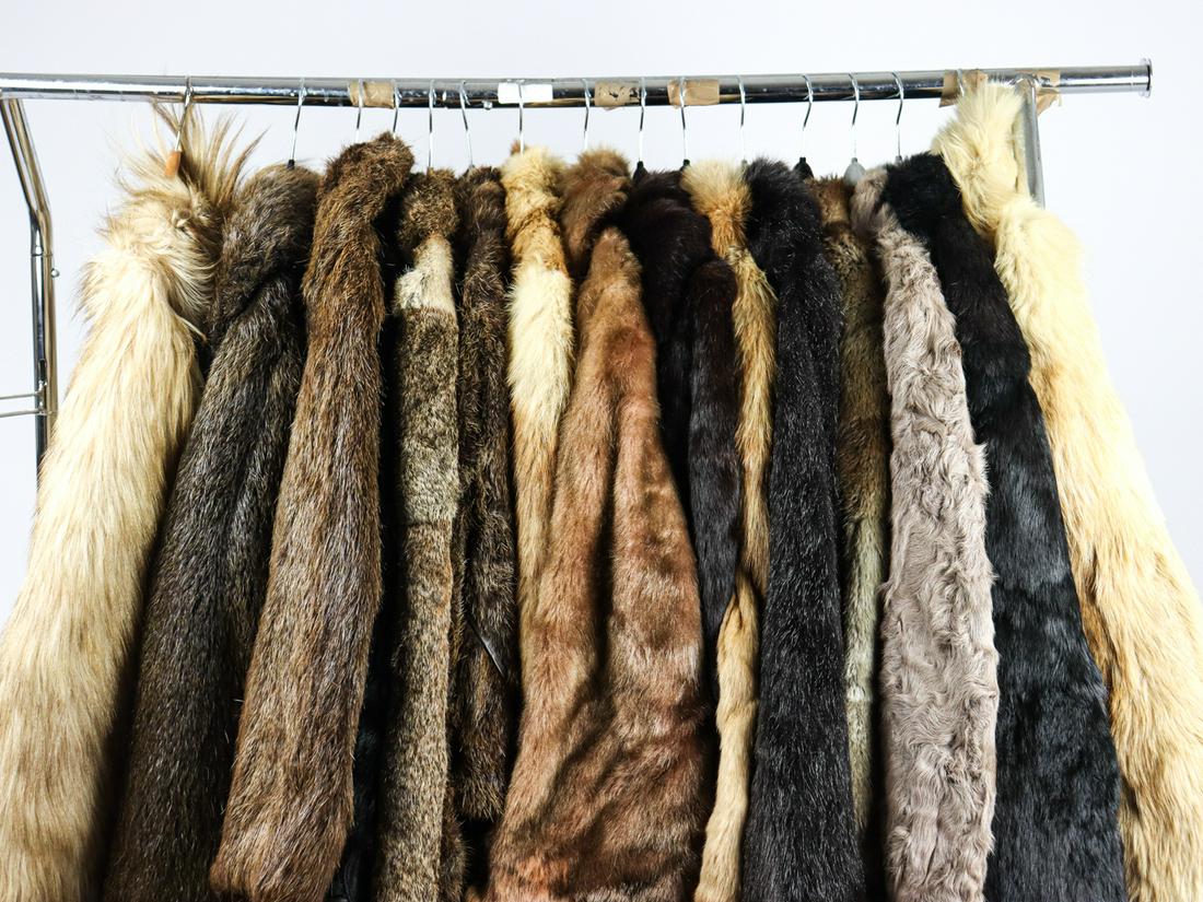 COLLECTION OF 15 EUROPEANS FURS COATS/JACKETS (1 of 17)