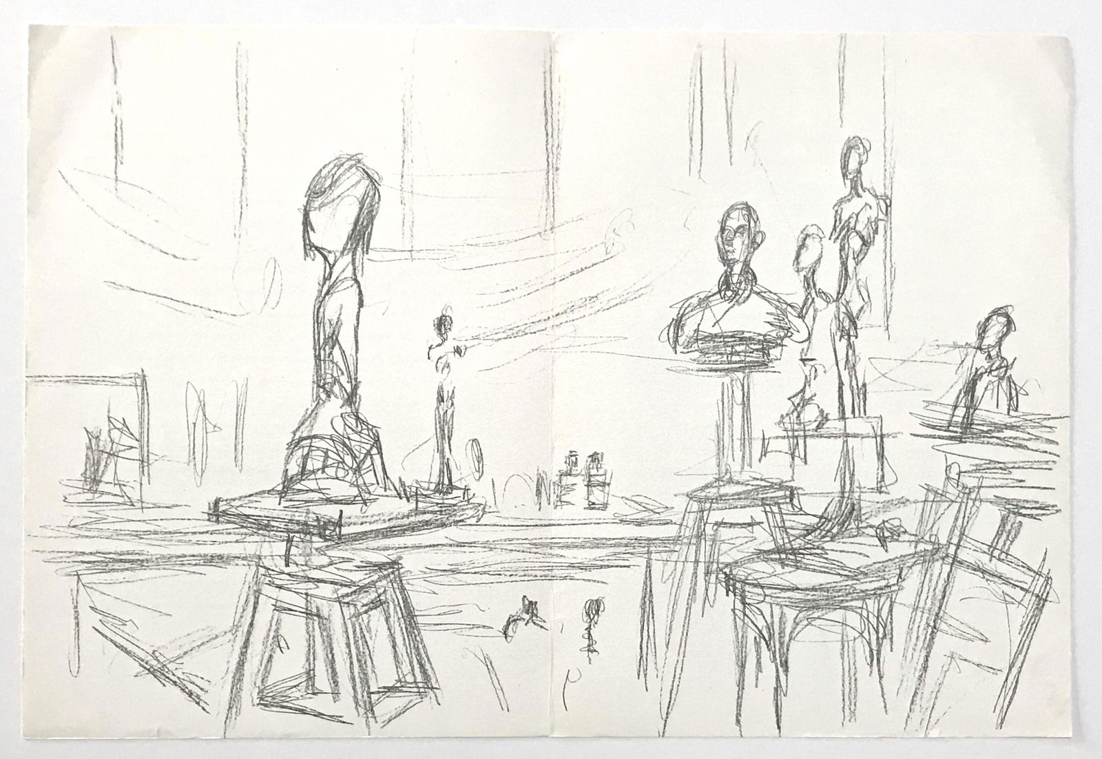 Alberto Giacometti original lithograph, 1961 (1 of 1)