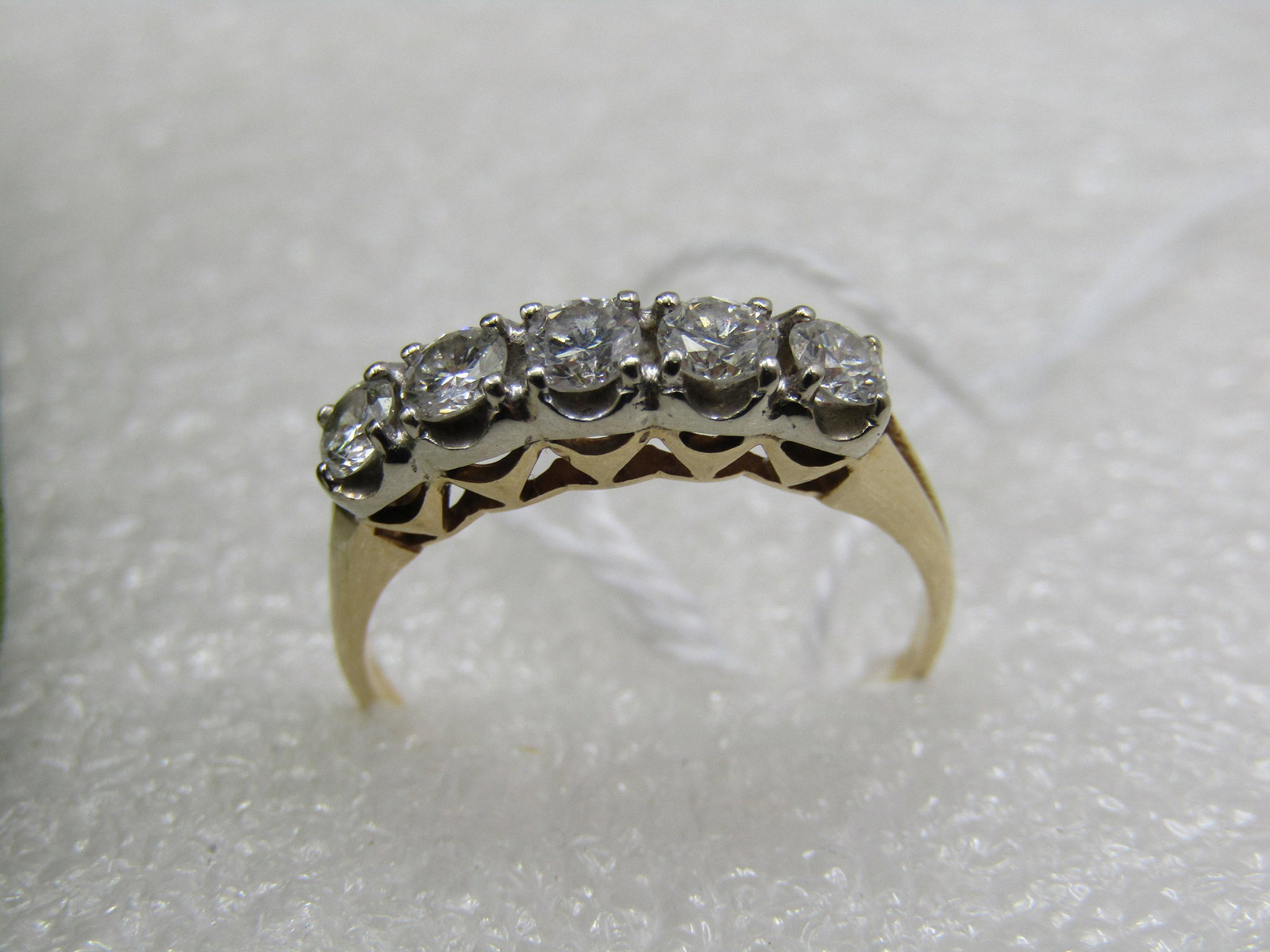 14kt Diamond Engagement Anniversary Ring Appx. 1 TCW (1 of 2)