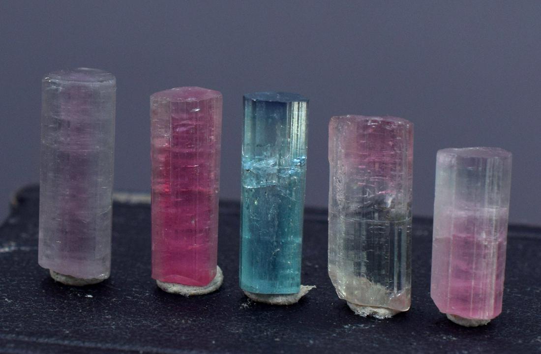Tourmaline Crystals Terminated And Undamaged Mix Color (1 of 6)