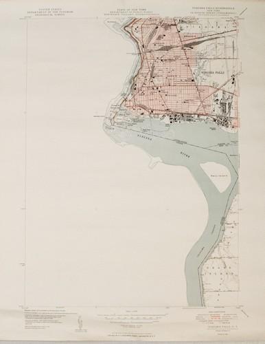 1949 US Geo. Survey Map of Niagara Falls, New York -- (1 of 1)