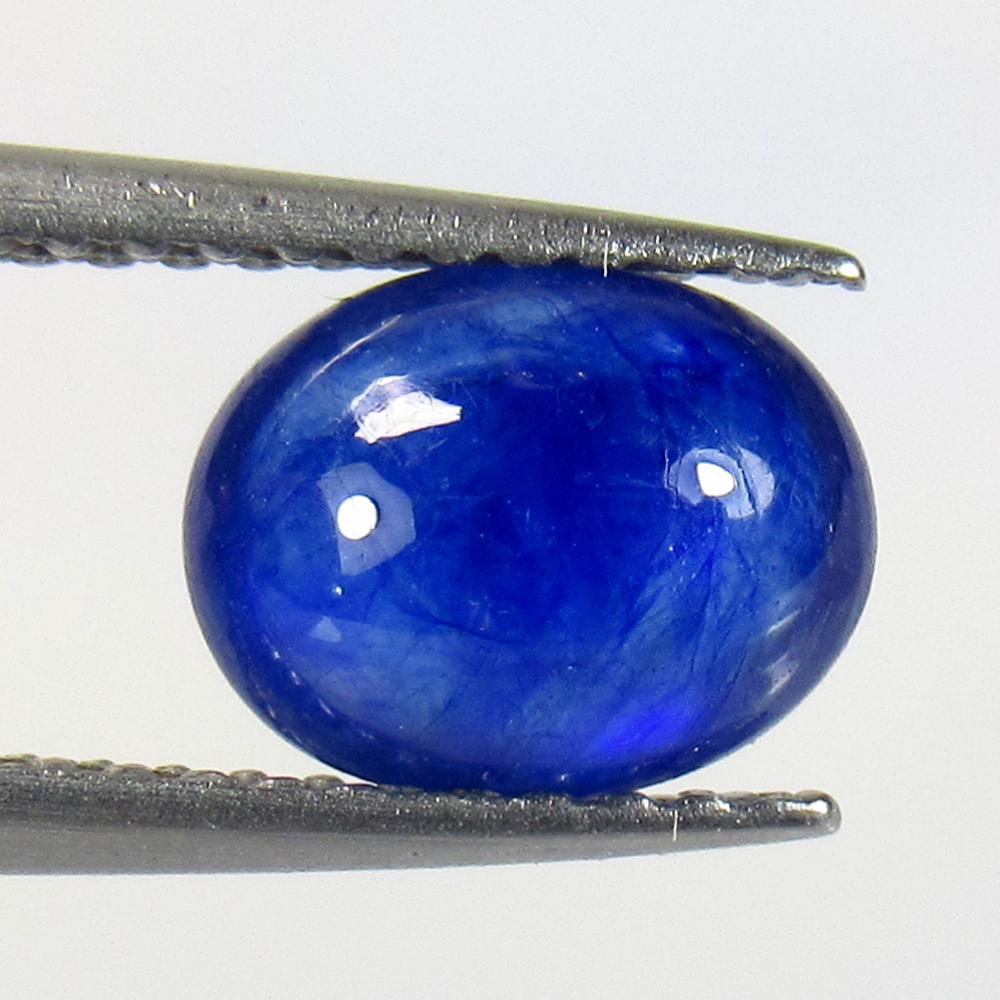 1.60 Ct Natural Diffusion Sapphire Oval Cab (1 of 2)