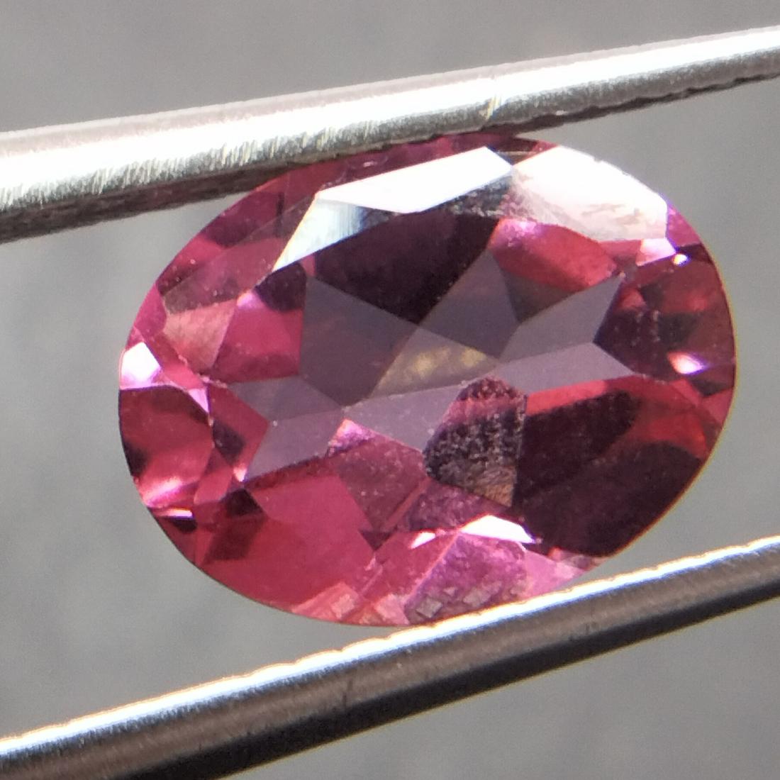 Natural Oval Cut 2.16 Carats Pink Topaz Loose Gemstone (1 of 6)