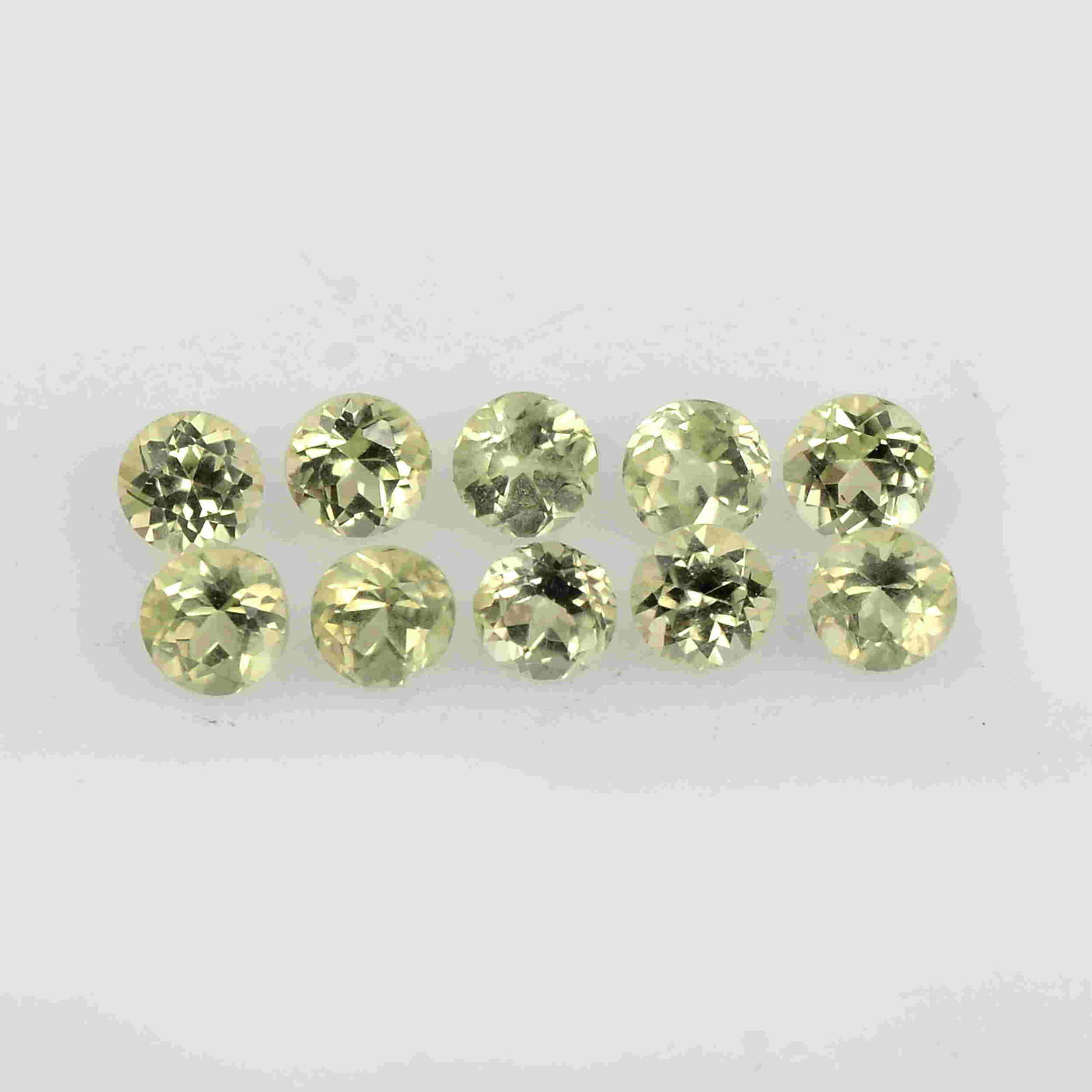 1.40 Carat Green Color Natural Round Peridot Loose (1 of 6)