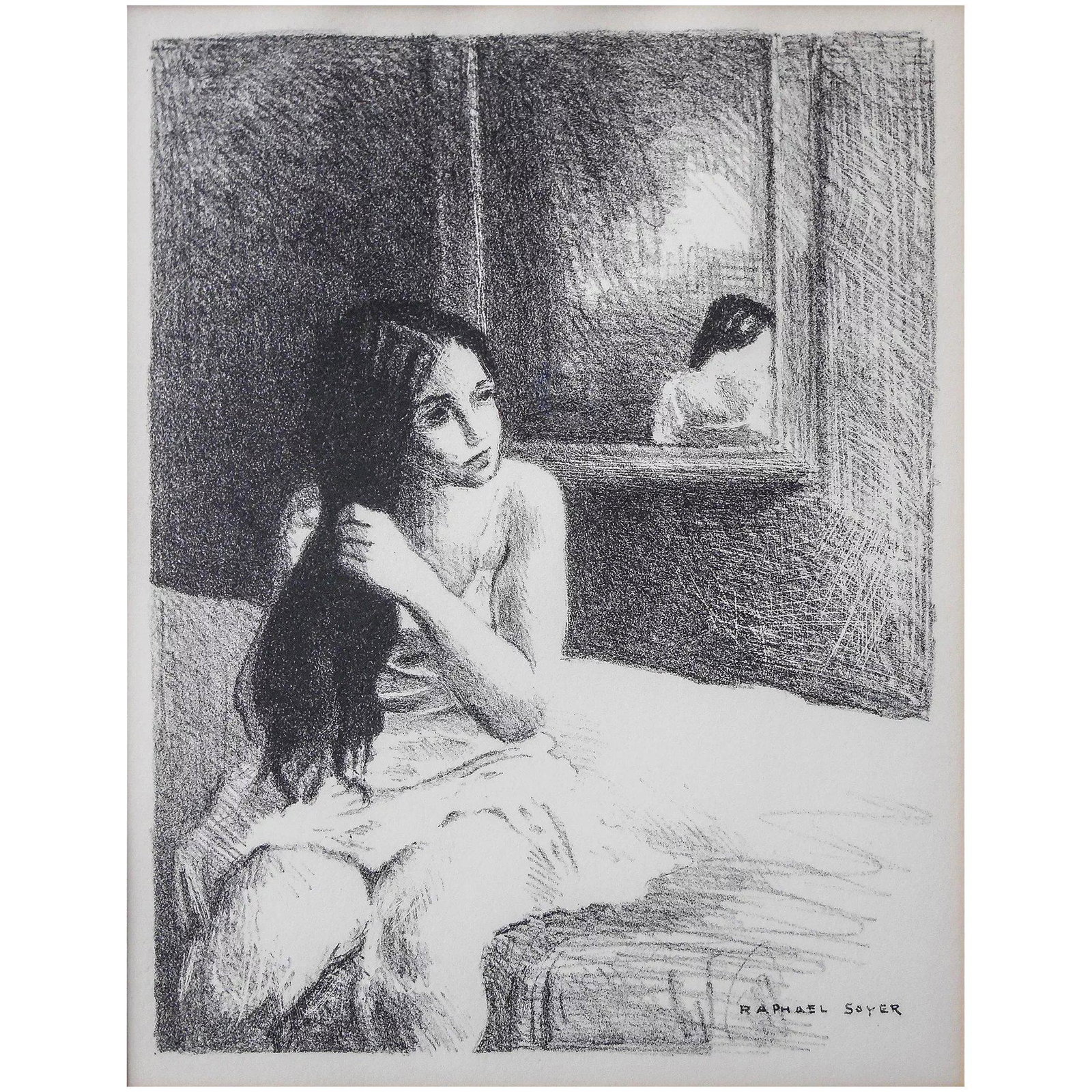 Raphael Soyer (Russian American, 1899 -1987) AFTER (1 of 5)