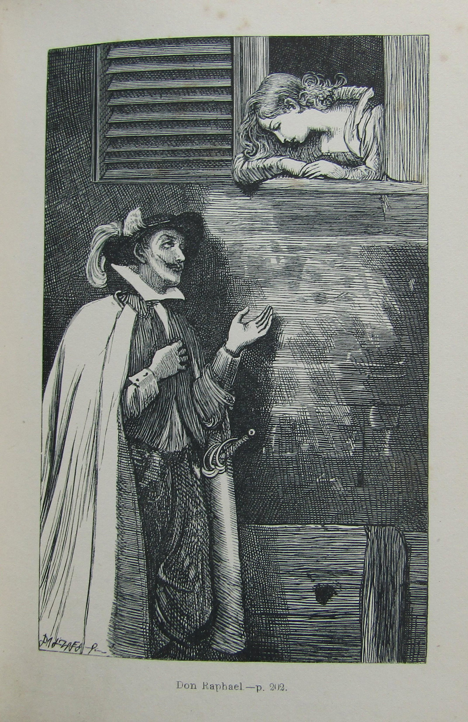 The Adventures of Gil Blas: of Santillane "Translated from the French of Lesage, by Tobias Smollett" Fine binding by Pearse, Worchester. Half-vellum over moire silk marbled boards. Morocco gilt title and gilt vignette to spine. 
