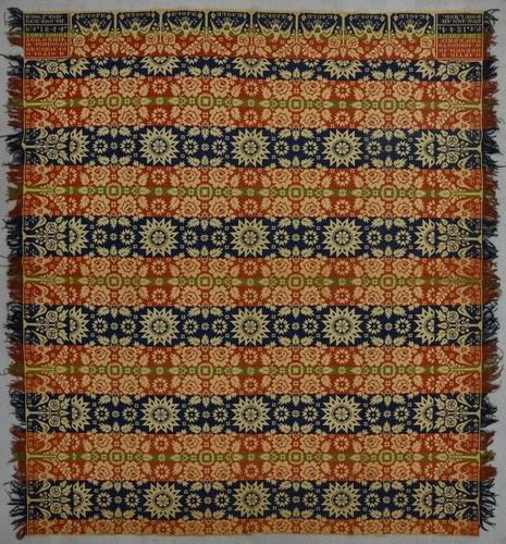 Eagle Coverlet York County, PA, 1844 (1 of 4)