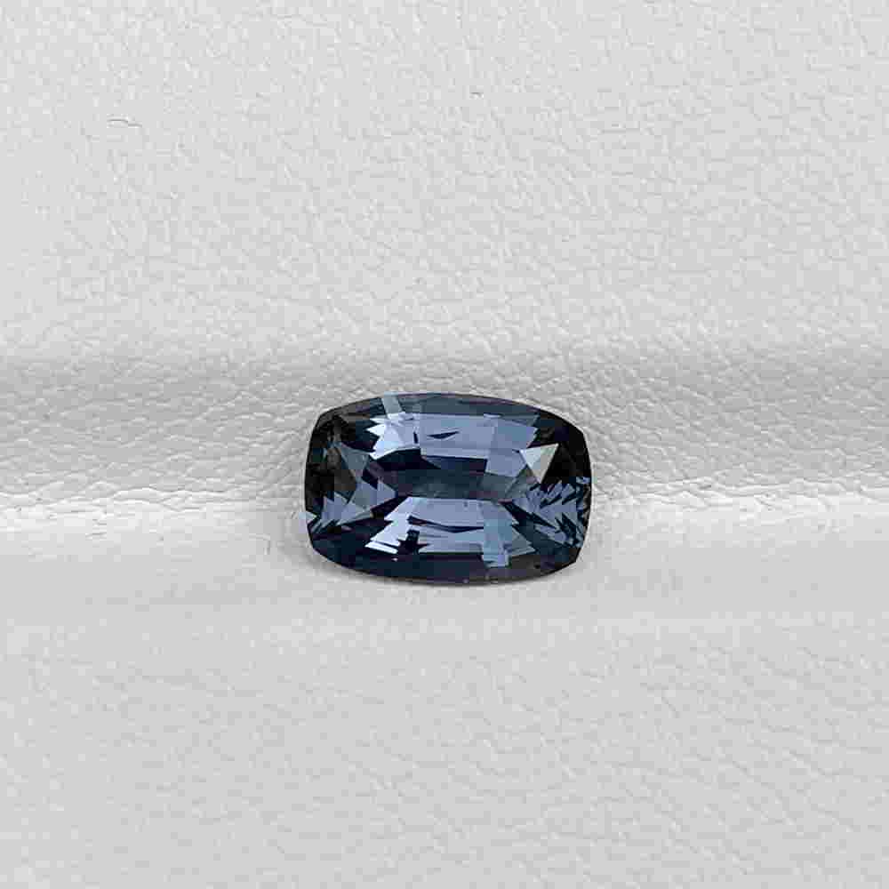 Natural Untreated Grey Spinel Sri Lanka 2.09 Cts: Title: Natural Untreated Grey Spinel Sri Lanka 2.09 Cts Cushion Cut Loose Gemstone Color/Clarity: Grey/VVS Gemstone Type: Spinel Carat Weights: 2.09 Size/Dimensions: 9.62MM X 6.44MM X 4.22MM Reserve: 