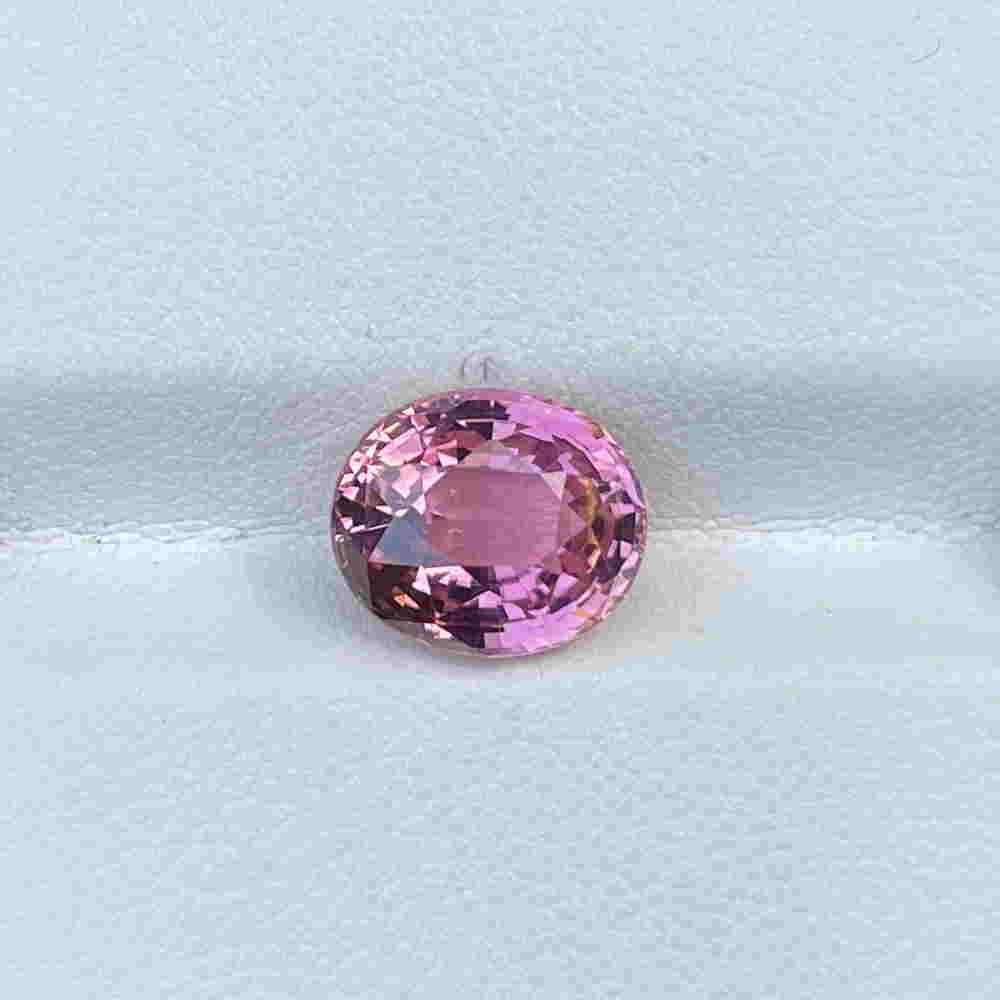 Natural Unheated Pink Tourmaline 3.74 Cts Oval Cut (1 of 5)