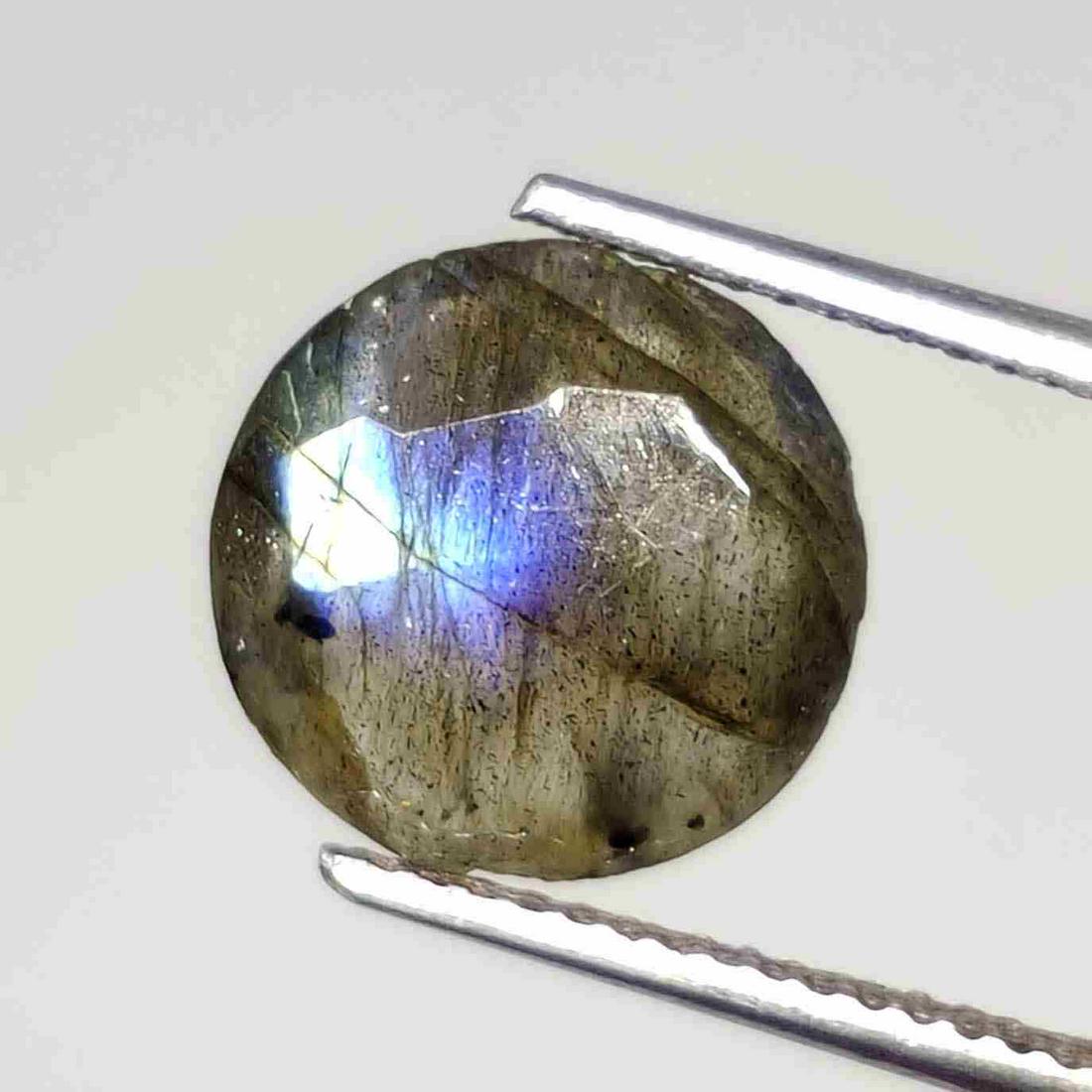 2.75 ct Natural Faceted Labradorite: No Reserve! Shipping: Domestic: Flat-rate of $7.00 to anywhere within the contiguous U.S. International: Foreign shipping rates are determined by destination. International shipping may be subject to