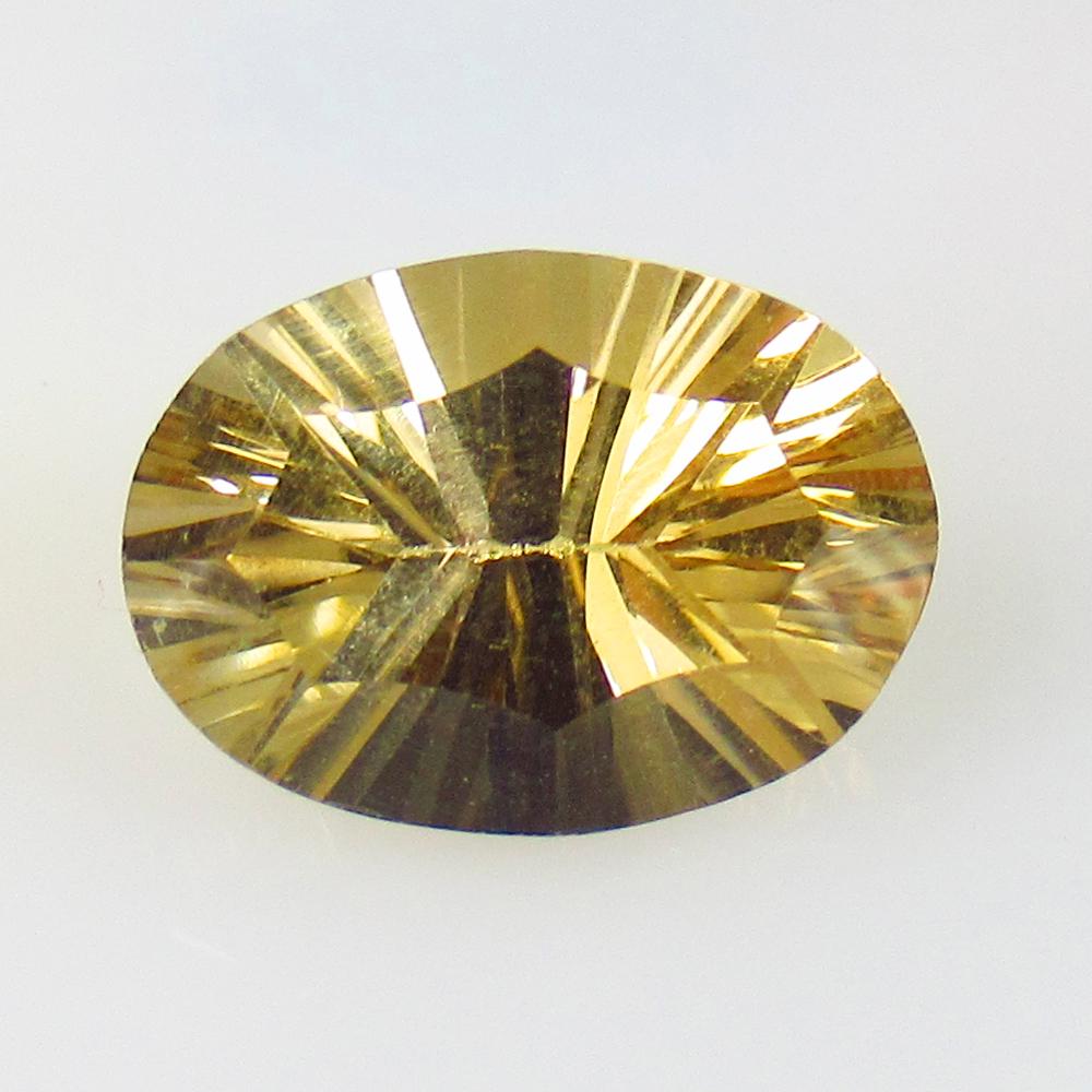5.28 Ctw Natural Champagne Quartz Oval Cut (1 of 2)