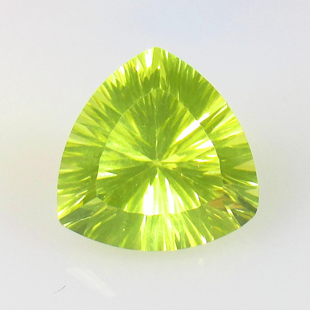 5.24 Ctw Natural Lemon Quartz Concave Cut: No Reserve! Title: 5.24 Ctw Natural Lemon Quartz Concave Cut Stone Clarity: VVS Gemstones: Lemon Quartz Carat Weights: 5.24 Size/Dimensions: 12.00 x 11.80 x 8.00 mm Additional Information: Good Luster
